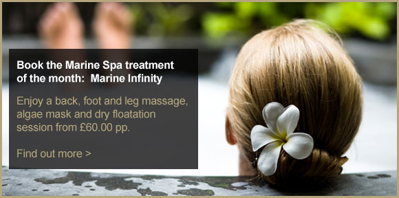 Book the Marine Spa treatment of the month