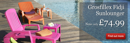 Grosfillex Fidji Sunlounger – Now Only £74.99  - find out more