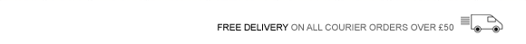 Free delivery - order over £50