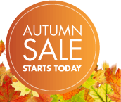 Autumn Sale Starts Today!