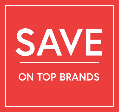 Save on top brands