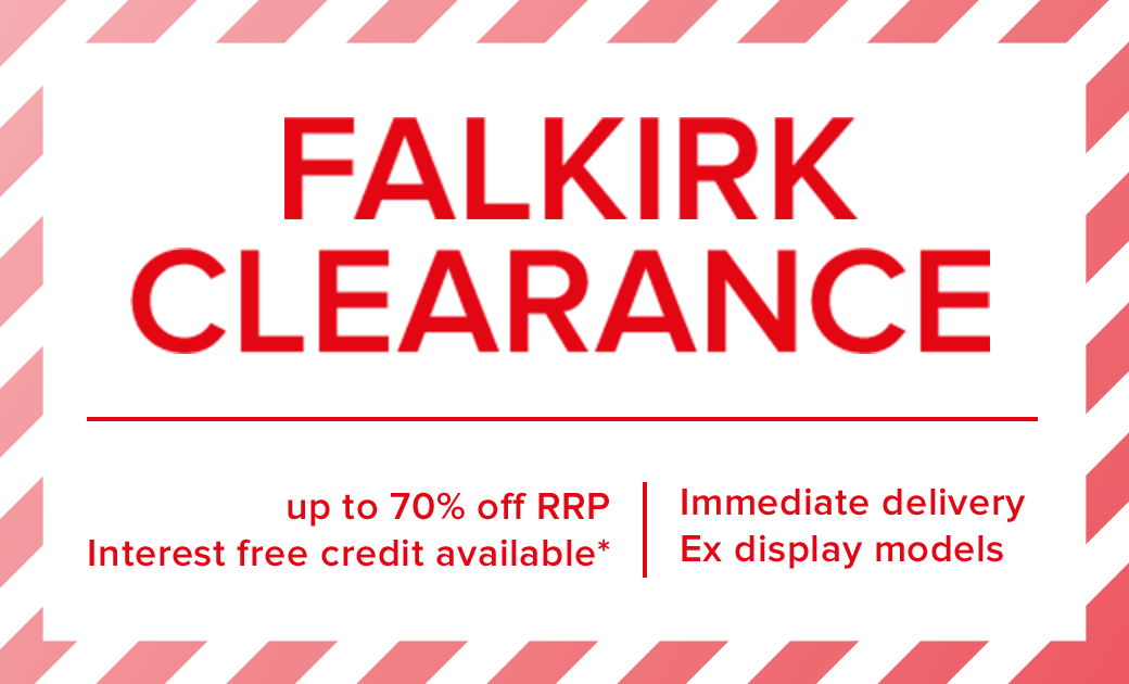 Visit us at our Falkirk Clearance Store