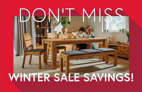 Don't miss our Winter Sale