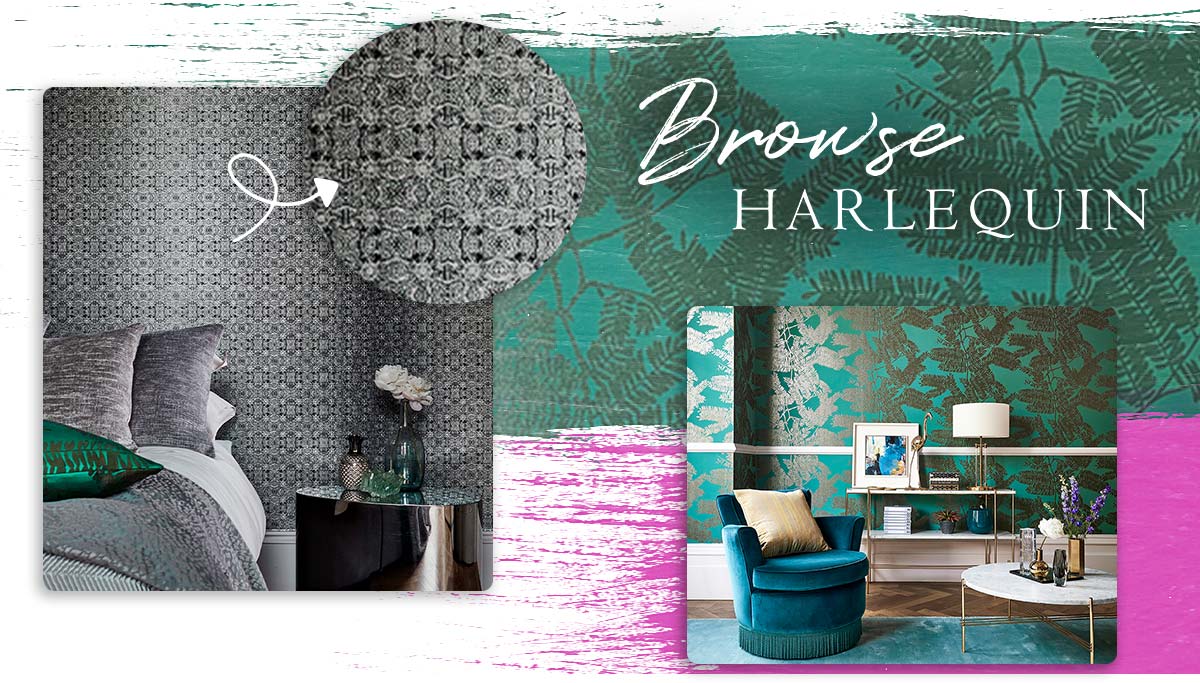 Explore new Harlequin wallpapers