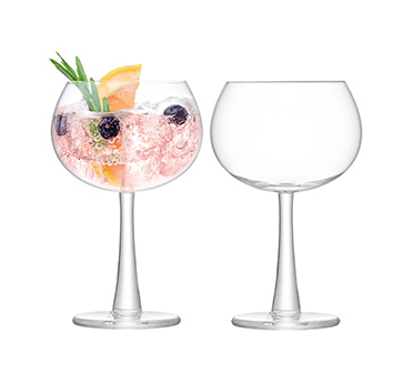 Shop the LSA Gin Balloon Glass (Set of 2) - Clear