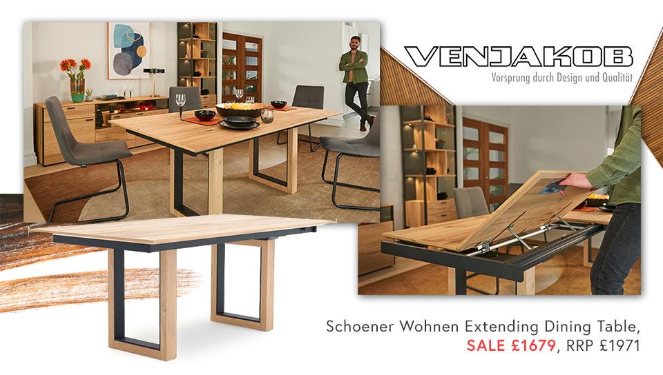 Shop the Venjakob Schoener Wohnen Extending Dining Table