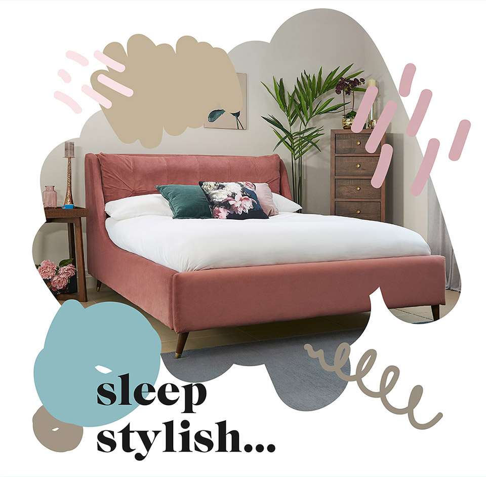 Sleep stylish with our range of fashion beds
