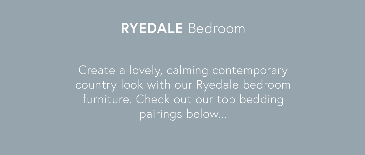 Browse the Ryedale bedroom range