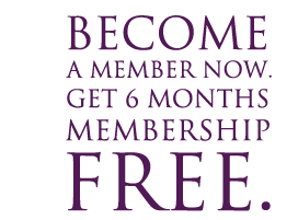 Become a member now. Get 6 months membership free.